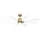 Generation Lighting Flera Smart 65 LED Array Burnished Brass Fan