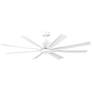 1_Generation Lighting Flera Smart 65 LED Array White Fan