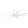 3_Generation Lighting Flera Smart 65 LED Array White Fan more views