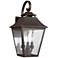 Generation Lighting Galena 19" High Sable Steel Outdoor Wall Light