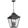 2_Generation Lighting Galena 23 1/2" Sable Outdoor Hanging Light