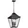 Generation Lighting Galena 23 1/2" Sable Outdoor Hanging Light