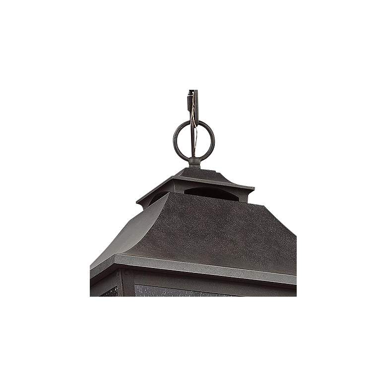 Image 4 Generation Lighting Galena 23 1/2" Sable Outdoor Hanging Light more views