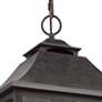 4_Generation Lighting Galena 23 1/2" Sable Outdoor Hanging Light more views