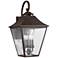 Generation Lighting Galena 25 1/2" High Sable Steel Outdoor Wall Light