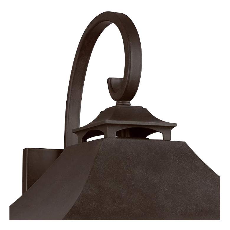 Image 4 Generation Lighting Galena 25 1/2" High Sable Steel Outdoor Wall Light more views