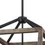 4_Generation Lighting Gannet 12" 4-Light Oak and Iron Pendant Light more views