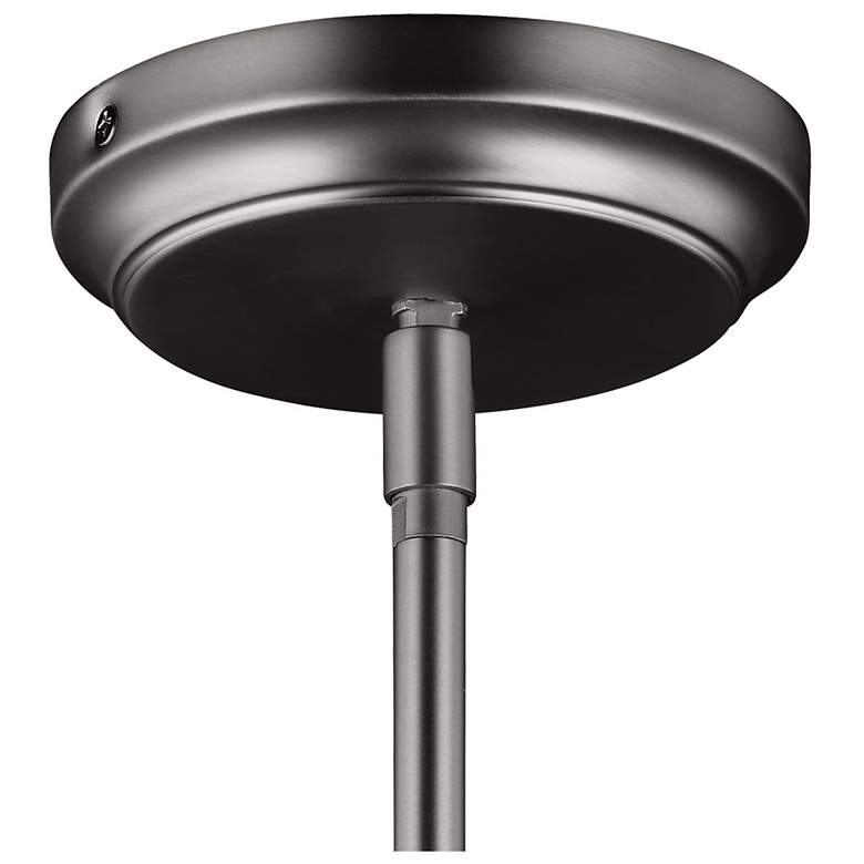Image 3 Generation Lighting Hobson 7 1/2" Satin Nickel 1-Light Mini Pendant more views
