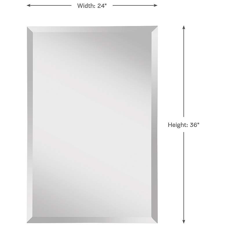 Image 3 Generation Lighting Infinity 24" x 36" Frameless Wall Mirror more views