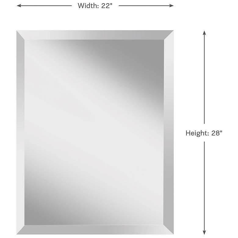Image 2 Generation Lighting Infinity 28" High Rectangular Wall Mirror more views