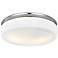 Generation Lighting Issen 13 1/2" Wide 2-Light Chrome Ceiling Light