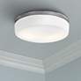 1_Generation Lighting Issen 13 1/2" Wide 2-Light Chrome Ceiling Light