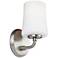 Generation Lighting Jennie 9" High Satin Nickel Wall Sconce