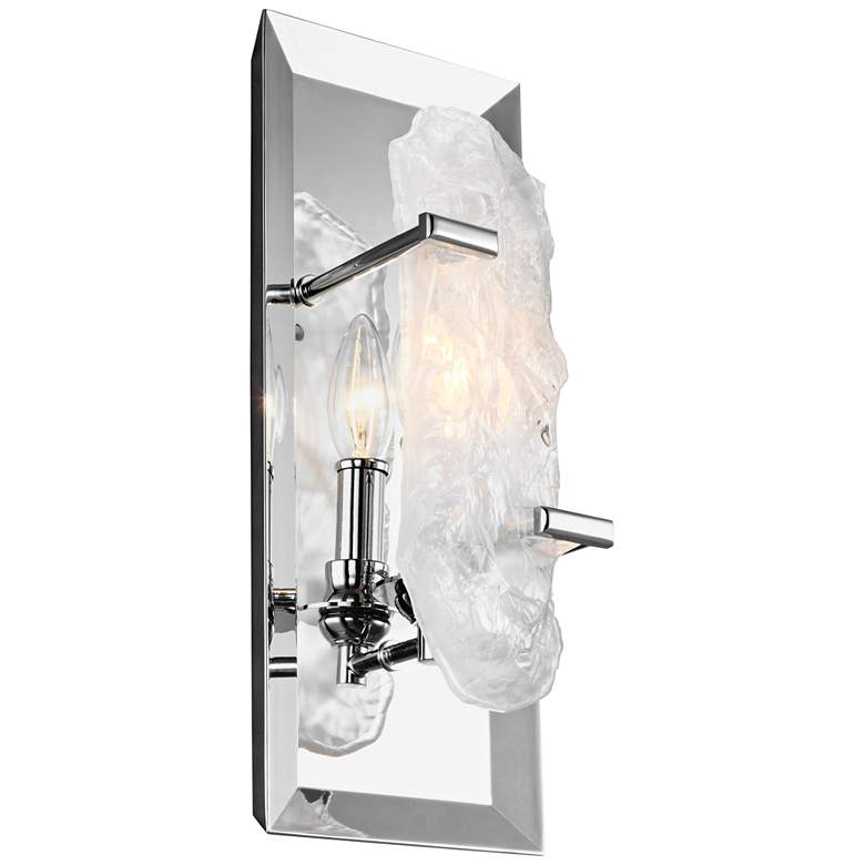 Image 1 Generation Lighting Katerina 15 inch High Chrome Wall Sconce