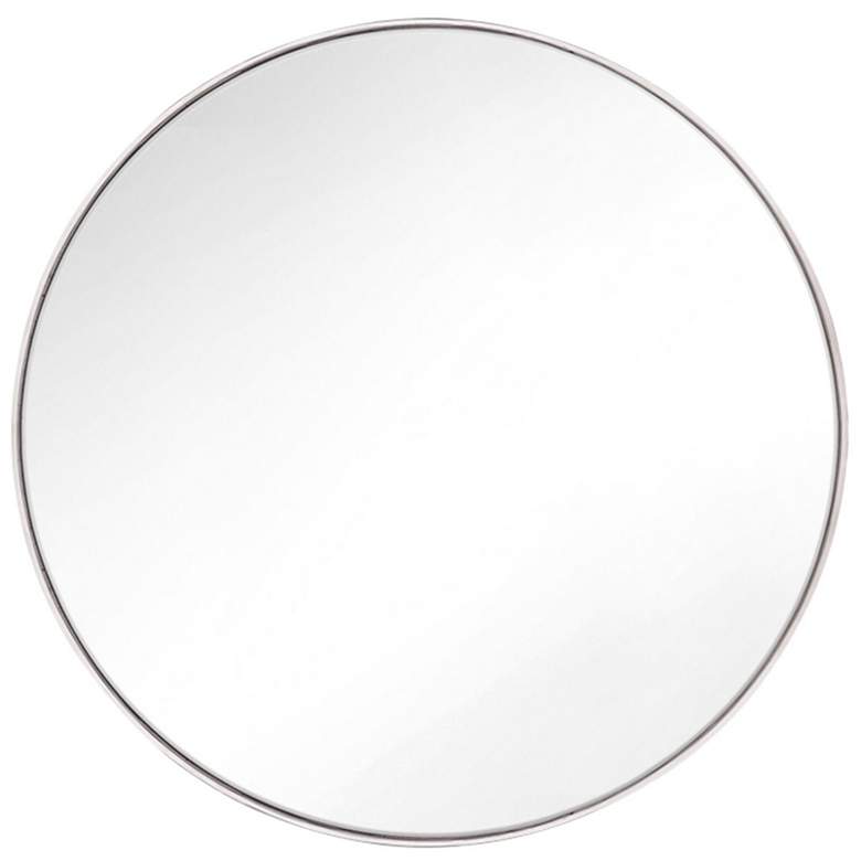 Image 1 Generation Lighting Kit 30" Round Polished Nickel Wall Mirror