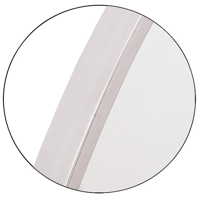 Image 2 Generation Lighting Kit 30" Round Polished Nickel Wall Mirror more views