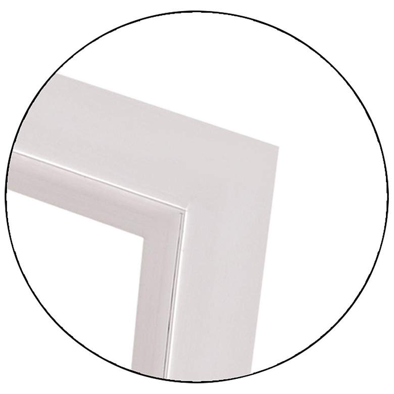Image 2 Generation Lighting Kit 36" High Polished Nickel Rectangular Mirror more views