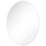 Generation Lighting Kit Matte White 24" x 36" Oval Wall Mirror