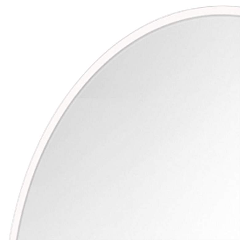 Image 2 Generation Lighting Kit Matte White 24 inch x 36 inch Oval Wall Mirror more views