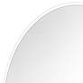 Generation Lighting Kit Matte White 24" x 36" Oval Wall Mirror