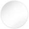 Generation Lighting Kit Matte White 30" Round Wall Mirror