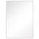Generation Lighting Kit White 24" x 36" Rectangular Wall Mirror