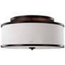 2_Generation Lighting Lennon 20" Wide Oil Rubbed Bronze Ceiling Light