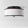 1_Generation Lighting Lennon 20" Wide Oil Rubbed Bronze Ceiling Light