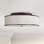 1_Generation Lighting Lennon 30 1/4" Bronze and Ivory Ceiling Light