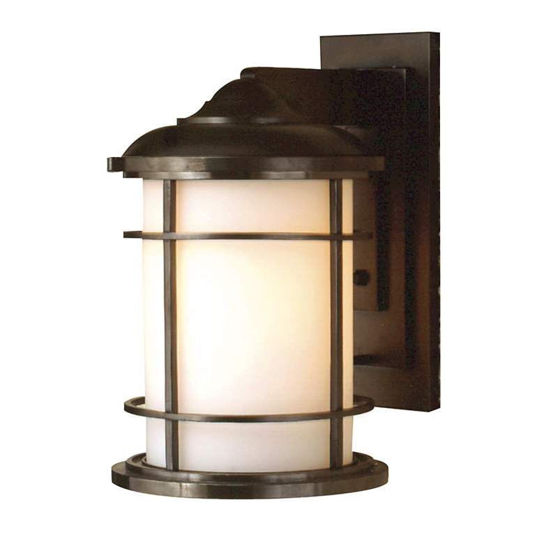 Image 2 Generation Lighting Lighthouse 15" High Bronze Outdoor Wall Light