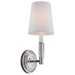 Generation Lighting Lismore 14&quot;H Polished Nickel Wall Sconce