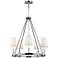 Generation Lighting Lismore 28 1/4" Wide Polished Nickel Chandelier
