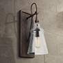 1_Generation Lighting Loras 17" High Dark Weathered Iron Wall Sconce