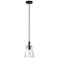 Generation Lighting Loras 5 3/4" Wide Dark Weathered Iron Mini Pendant