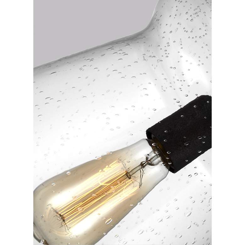 Image 4 Generation Lighting Loras Dark Weathered Iron Pendant 1 A19 60 watt more views