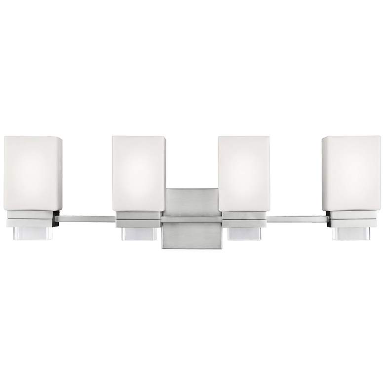 Image 1 Generation Lighting Maddison 29"W Satin Nickel Bath Light