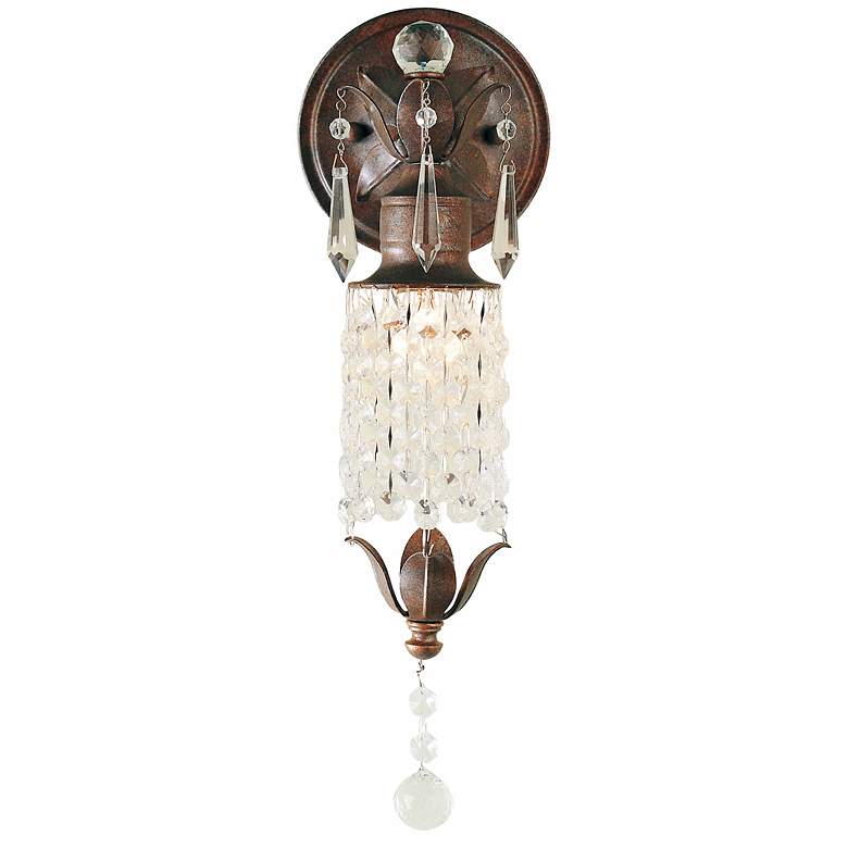 Image 1 Generation Lighting Maison de Ville 14"H Crystal Wall Sconce