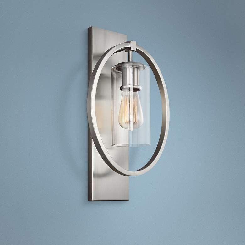 Image 1 Generation Lighting Marlena 18 inch High Chrome Wall Sconce