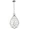 Generation Lighting Marquise 17 3/4"W Silver Pendant Light