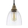 3_Generation Lighting Matrimonio 10"W Driftwood Mini Pendant more views