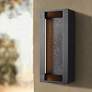 1_Generation Lighting Mattix 14 1/2" High Bronze LED Outdoor Wall Light
