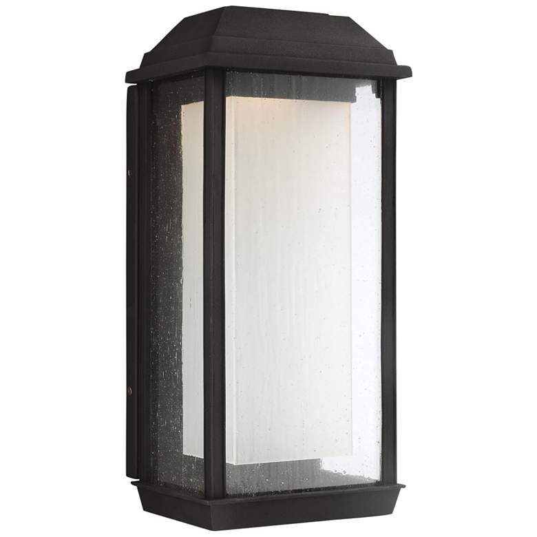 Image 2 Generation Lighting McHenry 17 1/4" High Black LED Outdoor Wall Light