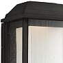 3_Generation Lighting McHenry 17 1/4" High Black LED Outdoor Wall Light more views