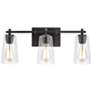 2_Generation Lighting Mercer 21 1/2" Rubbed Bronze 3-Light Bath Light