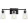 Generation Lighting Mercer 21 1/2" Rubbed Bronze 3-Light Bath Light