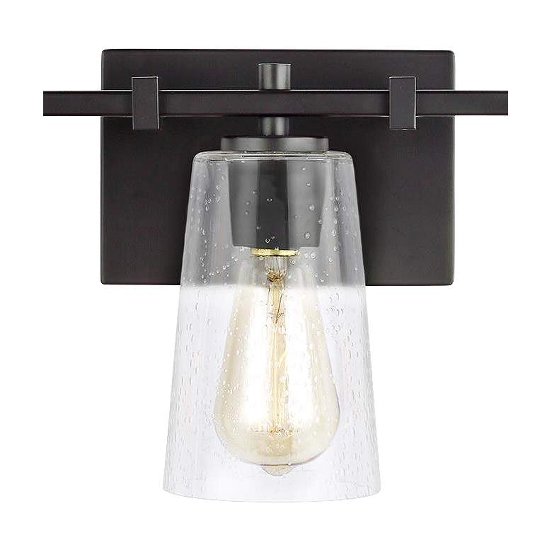 Image 3 Generation Lighting Mercer 21 1/2" Rubbed Bronze 3-Light Bath Light more views