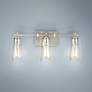 1_Generation Lighting Mercer 21 1/2" Satin Nickel 3-Light Bath Light