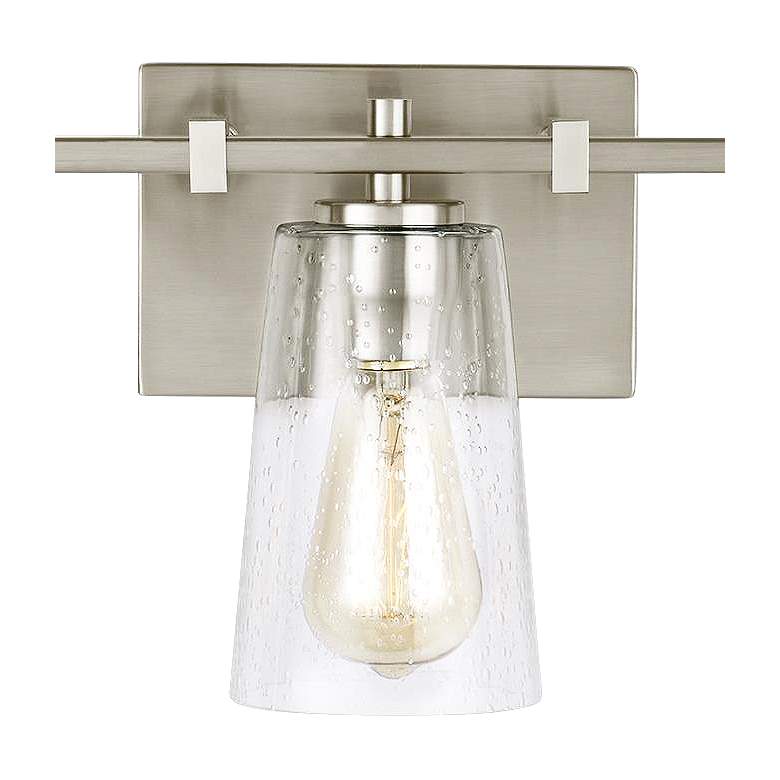 Image 3 Generation Lighting Mercer 21 1/2" Satin Nickel 3-Light Bath Light more views