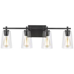 Generation Lighting Mercer 28 3/4" Bronze 4-Light Bath Light