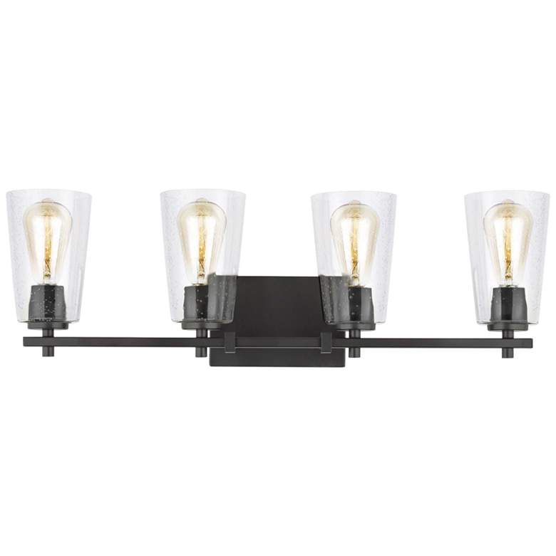 Image 4 Generation Lighting Mercer 28 3/4" Bronze 4-Light Bath Light more views